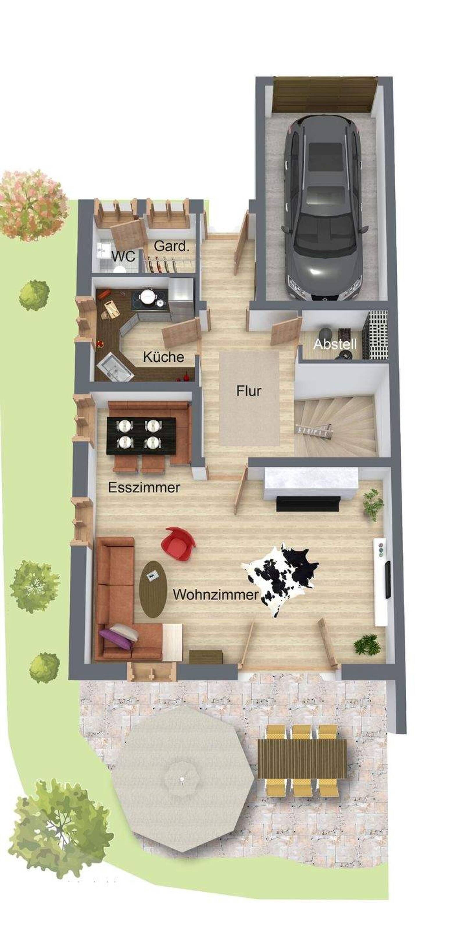 3D-Grundriss
